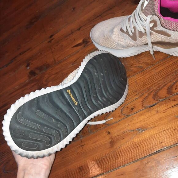 Adidas Alphabounce Beyond Chalk Pink Size 10 - Picture 4 of 6